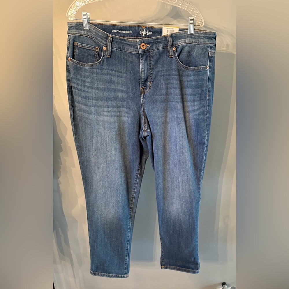 Style & Co Classic Blue Denim Jeans